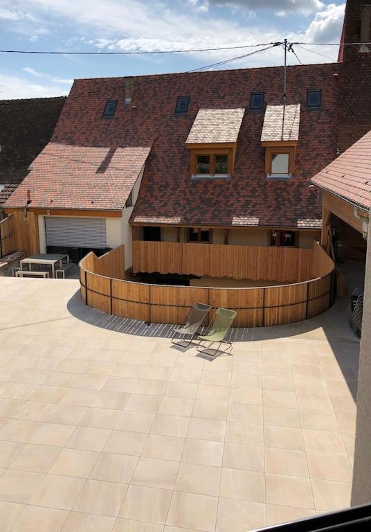 Maison De Charme En Alsace - In Vino Veritas - 12 Personnes Gueberschwihr Exterior foto
