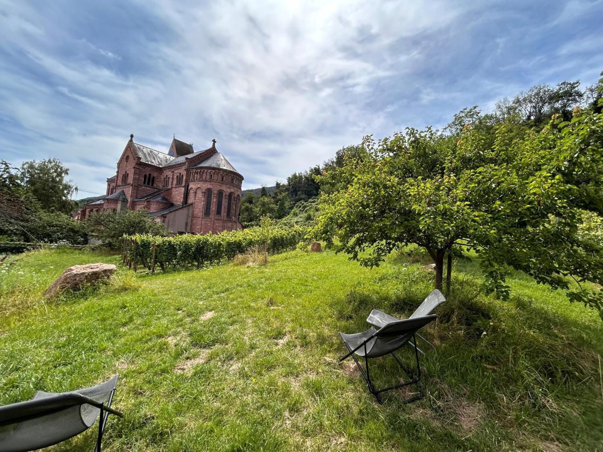 Maison De Charme En Alsace - In Vino Veritas - 12 Personnes Gueberschwihr Exterior foto